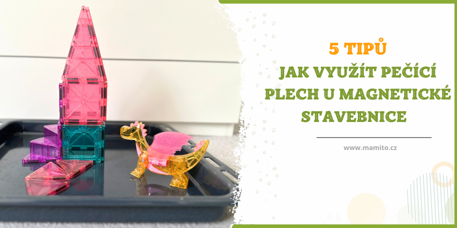 5 tipů, jak využít pečící plech u magnetické stavebnice