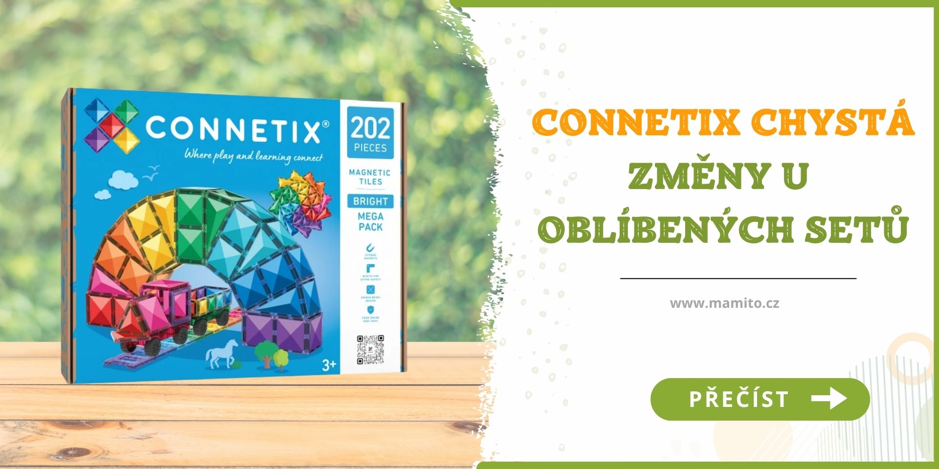 Connetix mění obaly i některé oblíbené sady. Co se chystá?