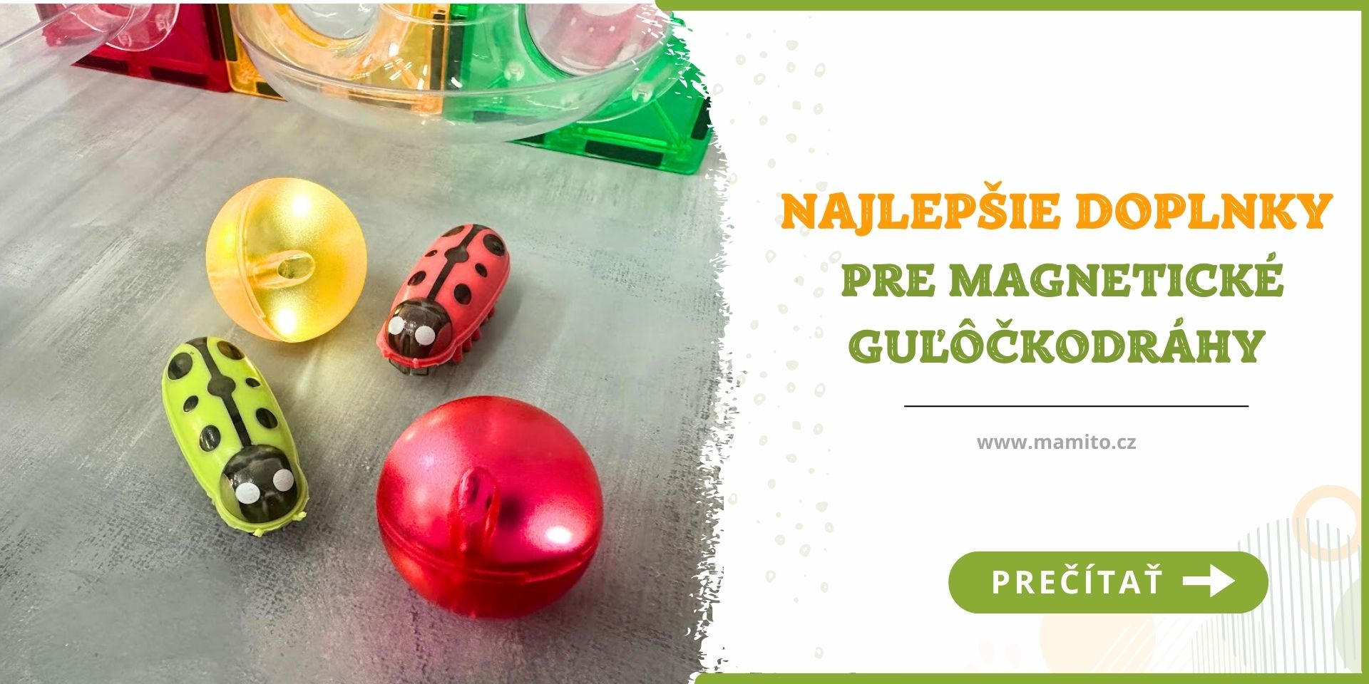 Najlepšie doplnky pre magnetické guličkodráhy