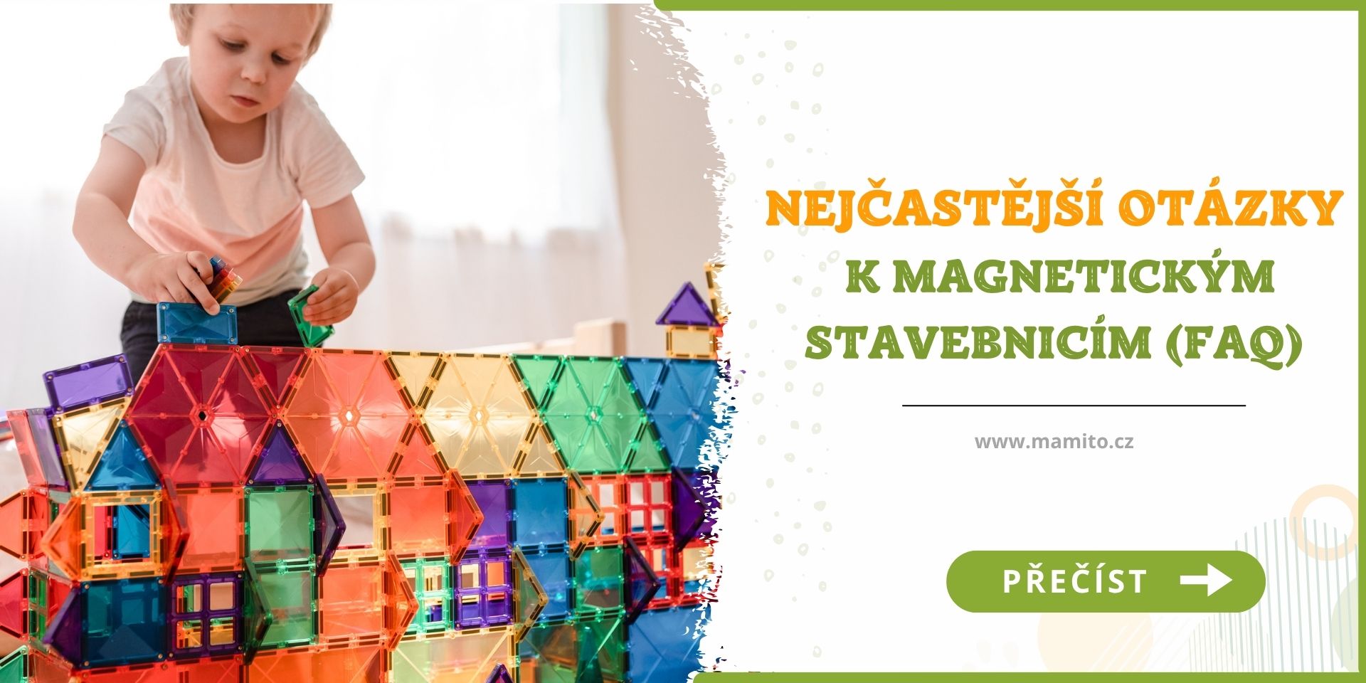 Nejčastější otázky k magnetickým stavebnicím (FAQ)