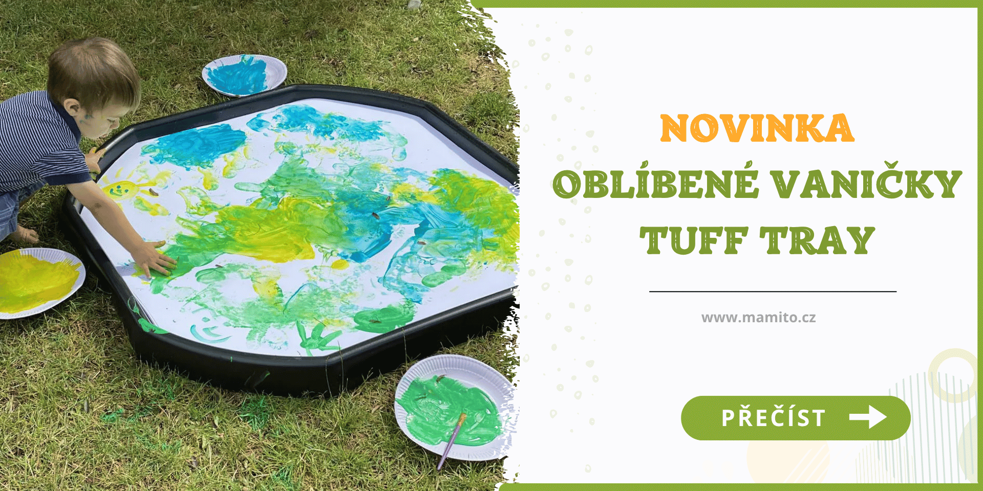 NOVINKA: Oblíbené vaničky Tuff Tray