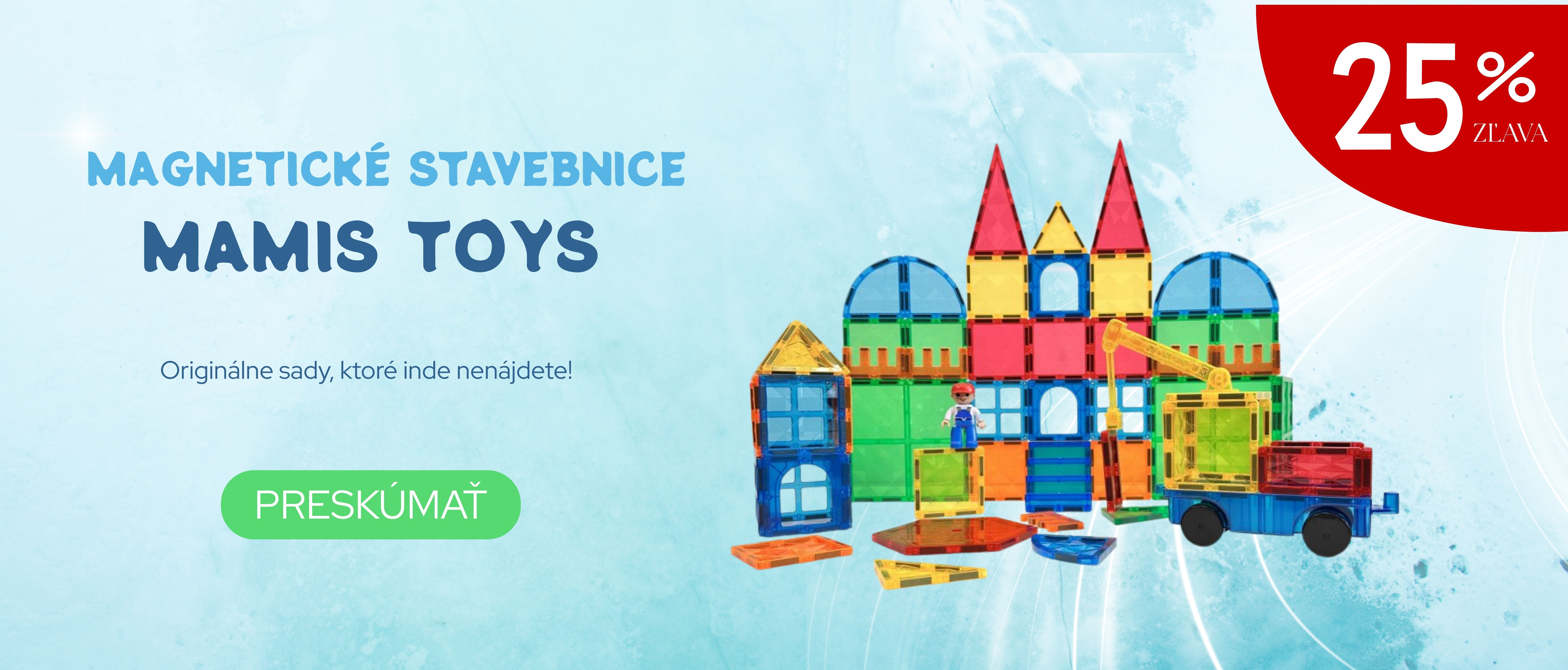 Mamis magneticke stavebnice