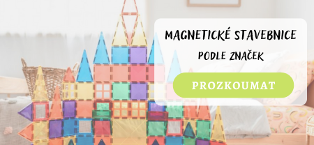 Magnetické stavebnice - Connetix, MiDeer, Magna Tiles, Coblo, Learn & Grow, Cleverclixx, Magbrix aj.