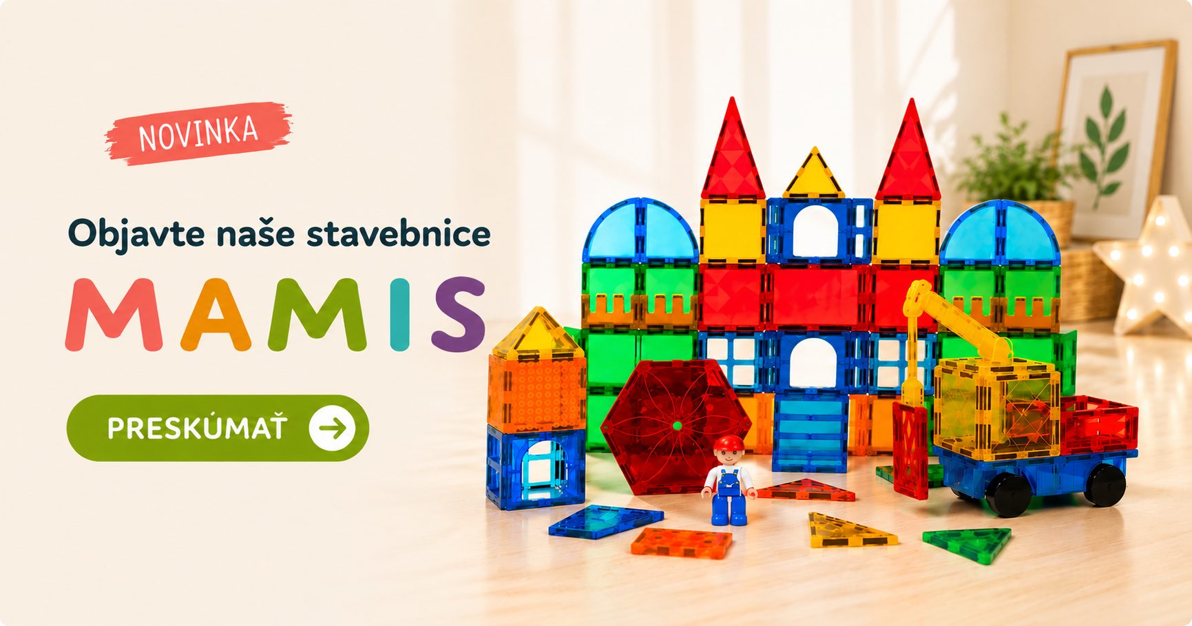 Magnetické stavebnice Mamis