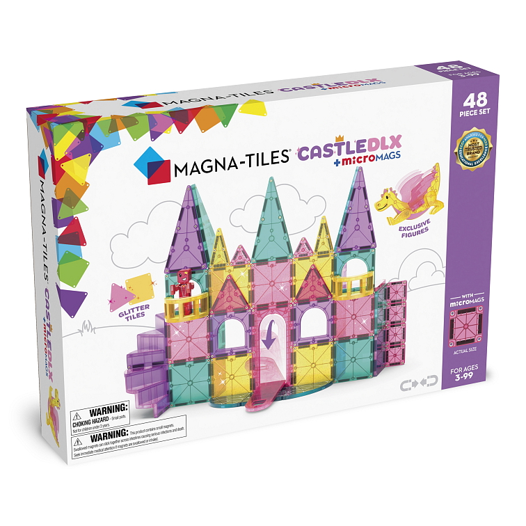 Magna Tiles - Zámek DLX (48 ks)