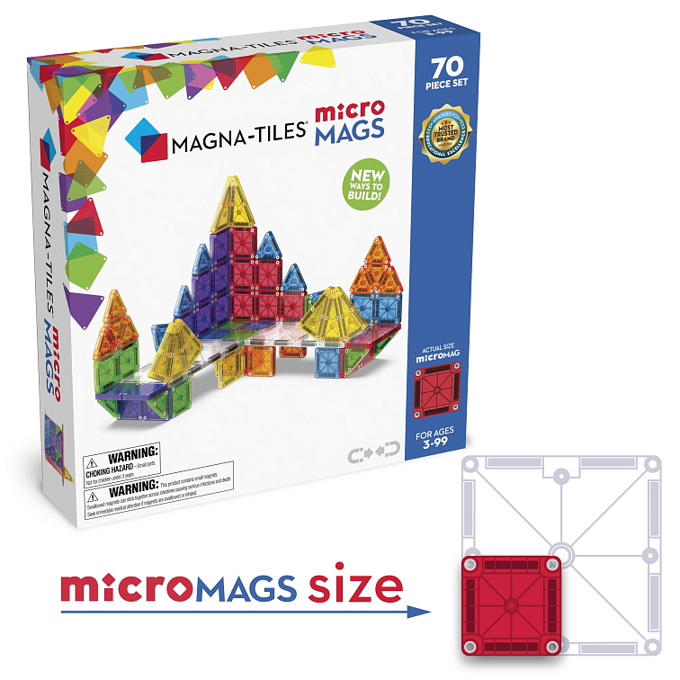 Magna Tiles - Deluxe set (70 ks)