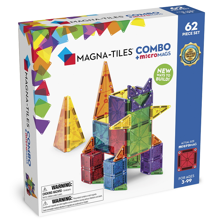 Magna Tiles - Combo (62 ks)