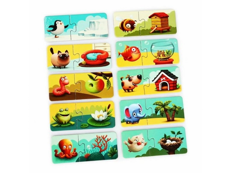 První puzzle pro děti