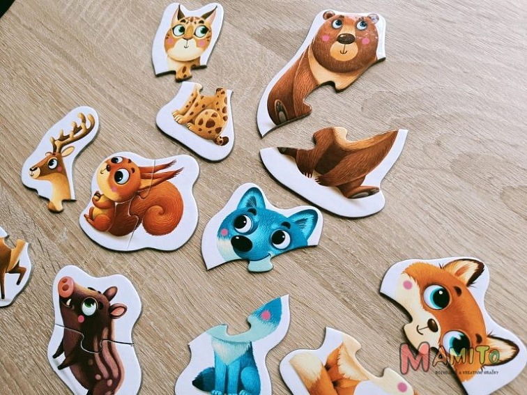 První puzzle pro děti