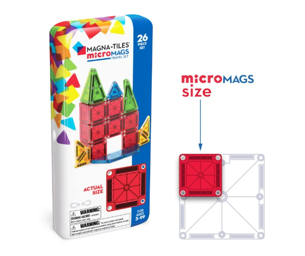 Magna-Tiles Micromags – cestovní sada (1)