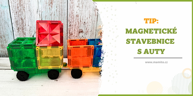 TIP: Magnetické stavebnice s auty