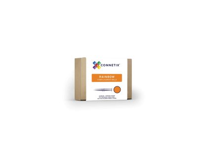 connetix tiles kulicky pro kulickovou drahu rainbow 12 ks