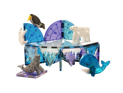 MagnaTiles ArcticAnimals 25pc Carton arkticka zviratka2
