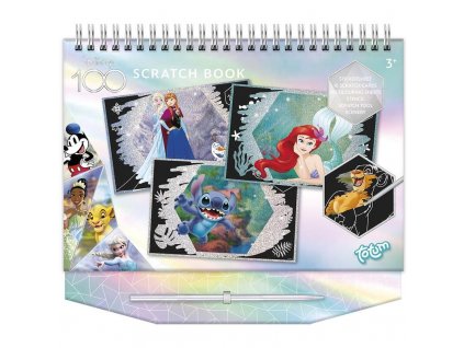 Disney 100 - škrabacie obrázky