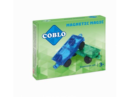 Coblo - Magnetická stavebnice podvozek pro auta