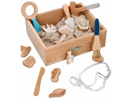 Sada pro malé archeology + Kinetický písek (1 kg)