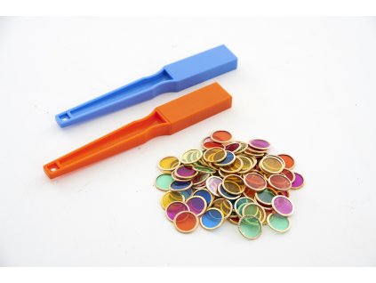 Tickit - Magnetické hůlky s žetony (100 ks)