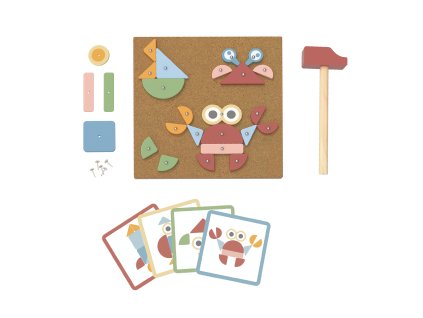 Tooky Toys Hra s kladivom - tvary
