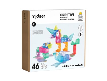 MD1407 mideer magneticka stavebnice kostky mamito