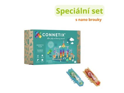 connetix magneticka stavebnicek102 ks nano brouk mamis vyhodna sada