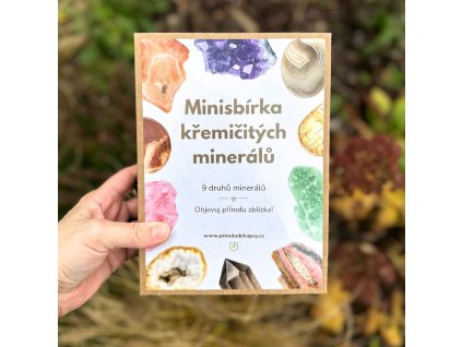 234 1 minisbirka kremicitych mineralu krabicka