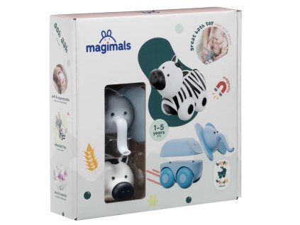 magimals magneticka zviratka zebra slon
