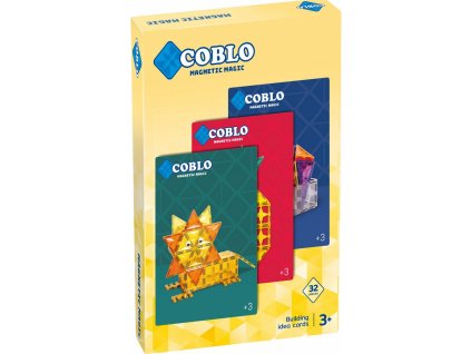 coblo karty pro magneticke stavebnice 32 ks mamito 111