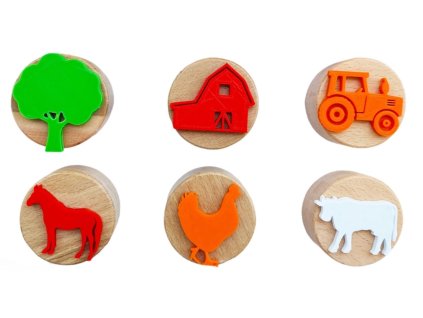 mamito ChildGen Sada razitek FARMA 6 kusu 251 1