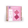 connetix tiles magneticka stavenice zakladny pink ruzova2 ks