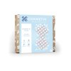 connetix tiles magneticka stavenice zakladny pruhledne 2 ks Base Clear