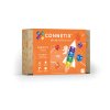 connetix tiles magneticka stavebnice ctverce rainbow 42 ks