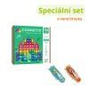 Connetix Tiles Magnetická stavebnice (104 ks) + Nano brouci (2 ks)