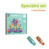 Connetix Tiles Magnetická stavebnice PASTEL (104 ks) + Nano brouci (2 ks)