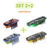 set nano 2+2 brouci hexbots hexbug single flash