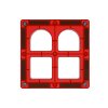 mamis okno pro magneticke stavebnice cervene