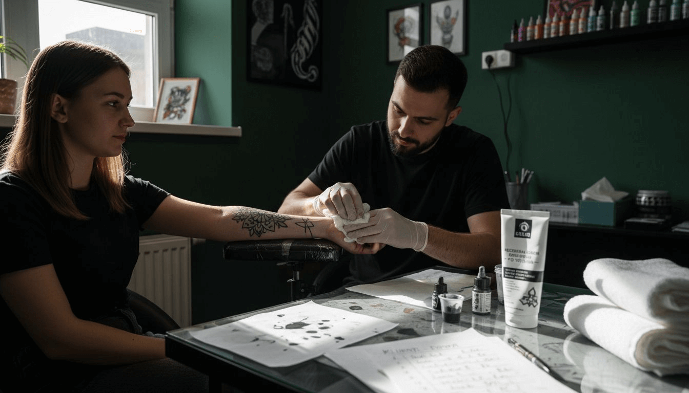 Komplexní péče o tetování: Proč je klíčová pro klienty