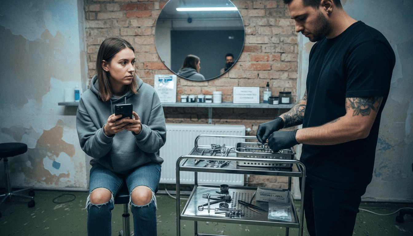 Role bolesti při piercingu – Důvody, typy a zmírnění