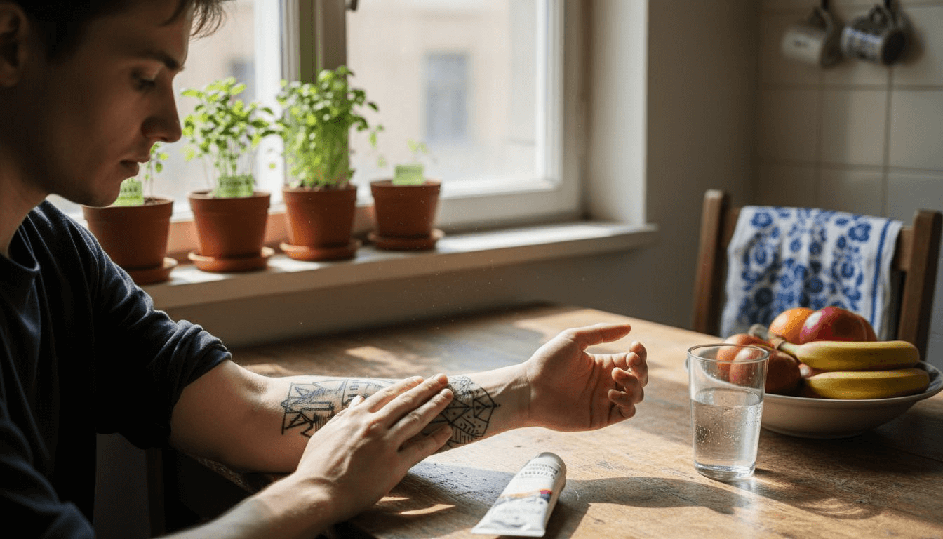 Přírodní péče po tetování: Ochrana a lepší hojení