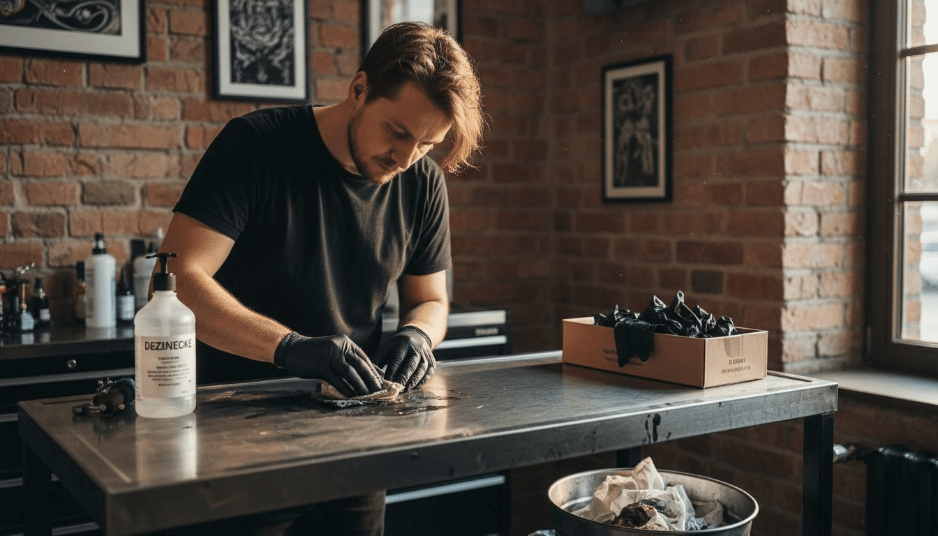 7 klíčových bodů: Kontrolní seznam pro tetovací studio