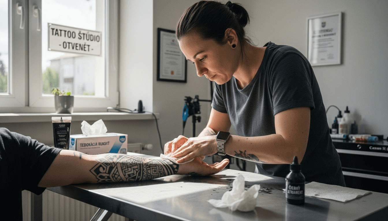 Správna starostlivosť o tetovanie po zákroku pre profesionálov