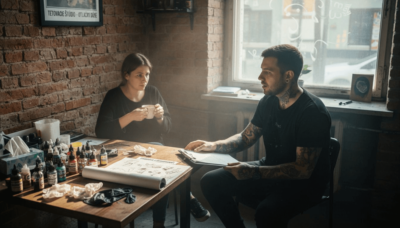 Postup na minimalizáciu bolesti pri tetovaní pre profesionálov
