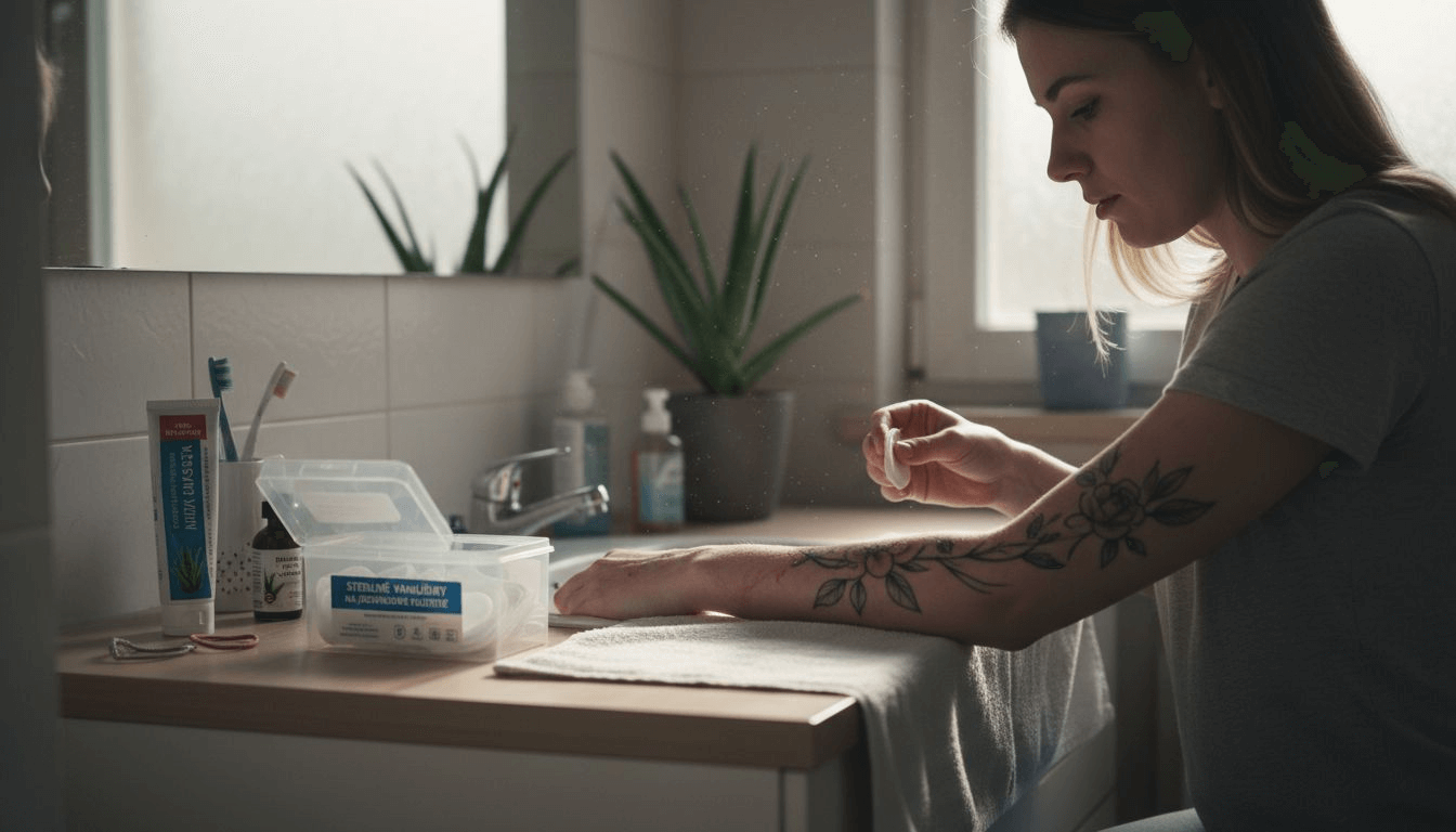 Prvá pomoc pri podráždení po tetovaní: účinný postup krok za krokom