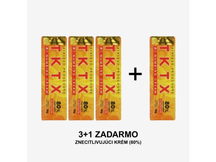 Zlatý TKTX 80% (3+1 zadarmo)