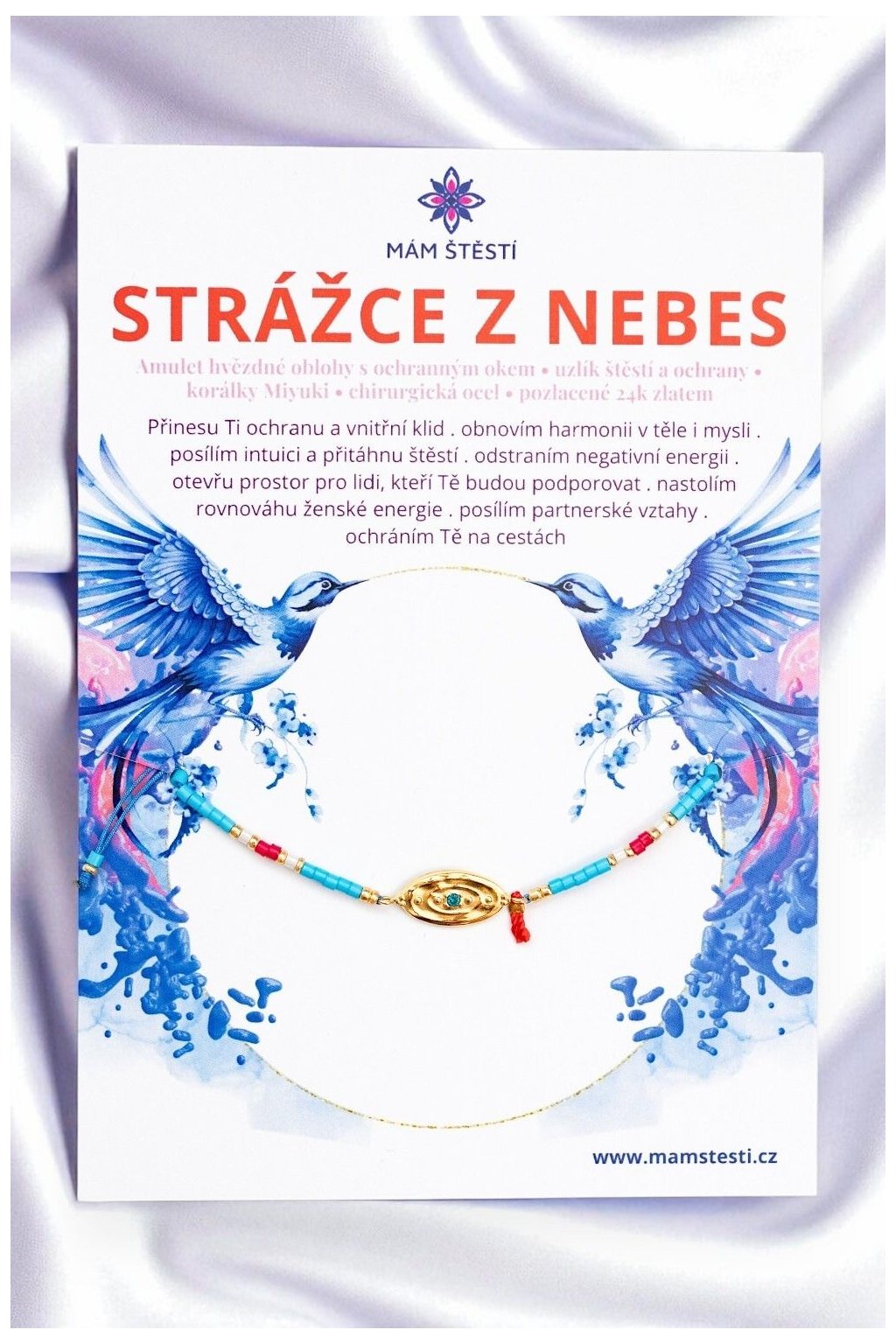 STRÁŽCE-Z-NEBES-Mám-štěstí-cz-8594198295086-Modrá-Ocelový-amulet-s-ochranným-okem-uzlík-štěstí-a-ochrany-korálky-Miyuki-pozlacené-24k-zlatem-štěstí-jak-mít-štěstí-znamení-horoskopu-Beran-Blíženci-Rak-Lev-Panna-Štír-Střelec-Kozoroh-Vodnář-Ryby-horoskop-náramky-z-minerálů-polodrahokamy-dárek-nevěsta-svatba-minerální-náramky-podla-znamení-léčivé-kameny-láska-ručně-vyráběné-český-výrobek-energie-zdravý-životní-styl-dárek-pro-učitelku-kamarádku-babičku-maminku-k-narozeninám-výročí-vánoční-dárek-boho-styl-stříbrná-amulet-pro-štěstí-talisman-peníze-zdraví-krása-fashion-módní-náramky-korálky-zvěrokruhy-partnerský-horoskop-horoskopy-andělíček-štěstí