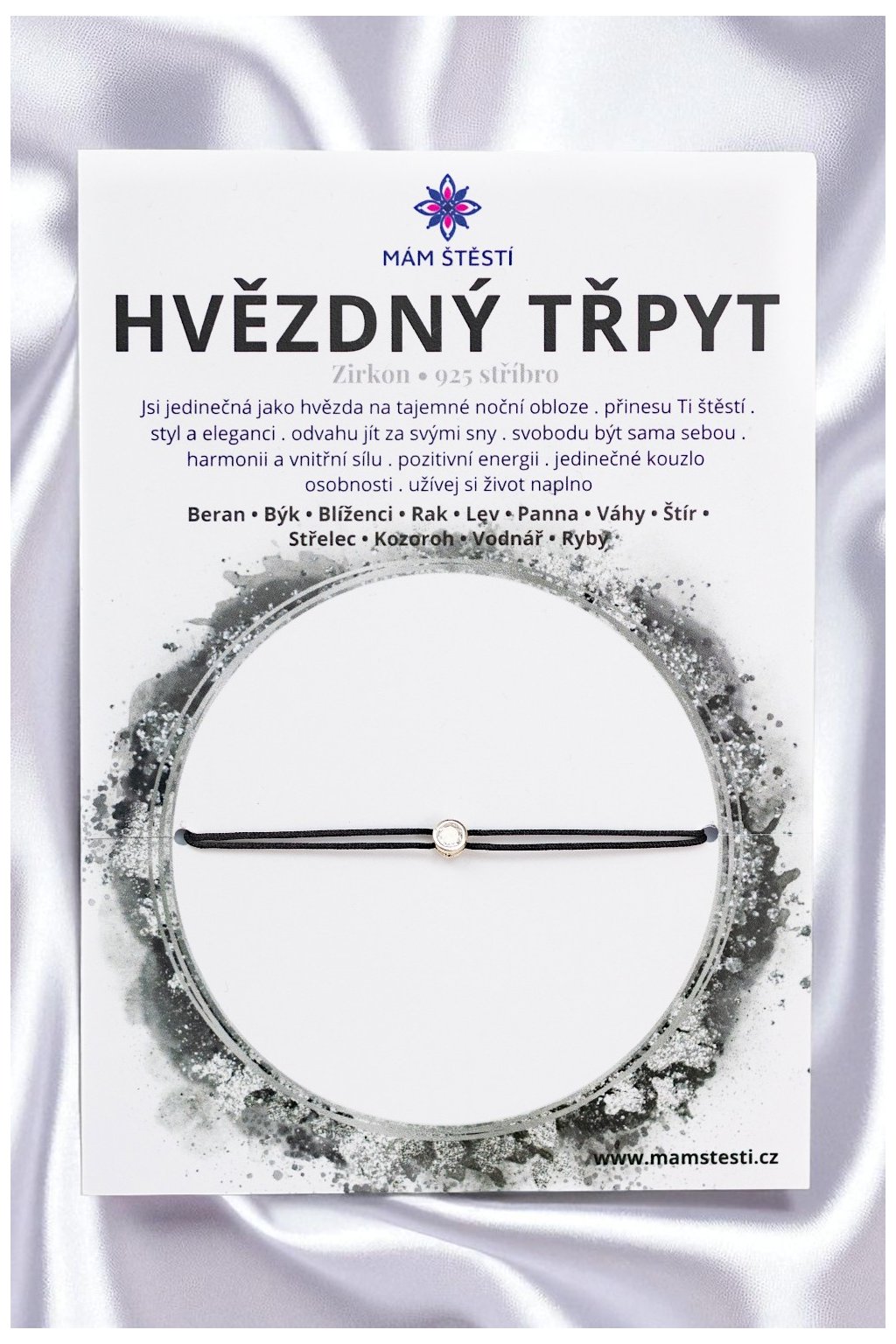 HVĚZDNÝ-TŘPYT-Mám-štěstí-cz-8594198294973-černá-Zirkon-925-střibro-štěstí-jak-mít-štěstí-znamení-horoskopu-Beran-Blíženci-Rak-Lev-Panna-Štír-Střelec-Kozoroh-Vodnář-Ryby-horoskop-náramky-z-minerálů-polodrahokamy-dárek-nevěsta-svatba-minerální-náramky-podla-znamení-léčivé-kameny-láska-ručně-vyráběné-český-výrobek-energie-zdravý-životní-styl-dárek-pro-učitelku-kamarádku-babičku-maminku-k-narozeninám-výročí-vánoční-dárek-boho-styl-stříbrná-amulet-pro-štěstí-talisman-peníze-zdraví-krása-fashion-módní-náramky-korálky-zvěrokruhy-partnerský-horoskop-horoskopy-andělíček-štěstí