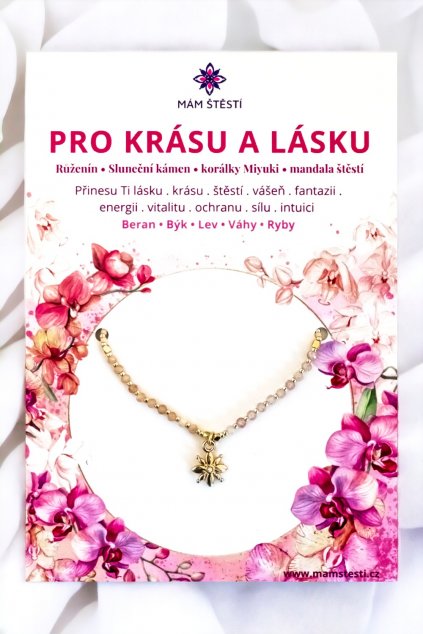 PRO-KRÁSU-A-LÁSKU-Mám-štěstí-cz-8594198293143-krémová-růžová-Růženín-sluneční-kámen-korálky-Miyuki-štěstí-jak-mít-štěstí-znamení-horoskopu-Beran-Blíženci-Rak-Lev-Panna-Štír-Střelec-Kozoroh-Vodnář-Ryby-horoskop-náramky-z-minerálů-polodrahokamy-dárek-nevěsta-svatba-minerální-náramky-podla-znamení-léčivé-kameny-láska-ručně-vyráběné-český-výrobek-energie-zdravý-životní-styl-dárek-pro-učitelku-kamarádku-babičku-maminku-k-narozeninám-výročí-vánoční-dárek-boho-styl-24K-zlato-amulet-pro-štěstí-talisman-peníze-zdraví-krása-fashion-módní-náramky-korálky-zvěrokruhy-partnerský-horoskop-horoskopy-andělíček-štěstí1