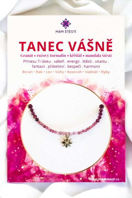 TANEC-VÁŠNĚ-Mám-štěstí-cz-8594198293358-růžová-vínová-Granát-růžový-turmalín-křišťál-štěstí-jak-mít-štěstí-znamení-horoskopu-Beran-Blíženci-Rak-Lev-Panna-Štír-Střelec-Kozoroh-Vodnář-Ryby-horoskop-náramky-z-minerálů-polodrahokamy-dárek-nevěsta-svatba-minerální-náramky-podla-znamení-léčivé-kameny-láska-ručně-vyráběné-český-výrobek-energie-zdravý-životní-styl-dárek-pro-učitelku-kamarádku-babičku-maminku-k-narozeninám-výročí-vánoční-dárek-boho-styl-24K-zlato-amulet-pro-štěstí-talisman-peníze-zdraví-krása-fashion-módní-náramky-korálky-zvěrokruhy-partnerský-horoskop-horoskopy-andělíček-štěstí1