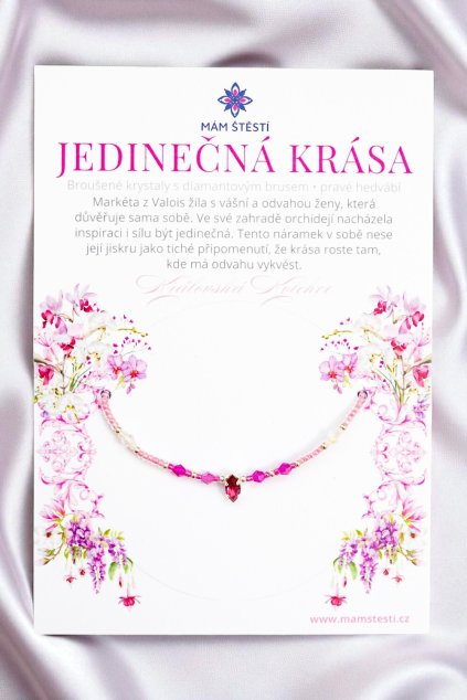 JEDINEČNÁ-KRÁSA-Mám-štěstí-cz-8594198295178-Růžová-Broušené-krystaly-s-diamantovým-brusem-pravé-hedvábí-štěstí-jak-mít-štěstí-znamení-horoskopu-Beran-Blíženci-Rak-Lev-Panna-Štír-Střelec-Kozoroh-Vodnář-Ryby-horoskop-náramky-z-minerálů-polodrahokamy-dárek-nevěsta-svatba-minerální-náramky-podla-znamení-léčivé-kameny-láska-ručně-vyráběné-český-výrobek-energie-zdravý-životní-styl-dárek-pro-učitelku-kamarádku-babičku-maminku-k-narozeninám-výročí-vánoční-dárek-boho-styl-stříbrná-Swarovski-amulet-pro-štěstí-talisman-peníze-zdraví-krása-fashion-módní-náramky-korálky-zvěrokruhy-partnerský-horoskop-horoskopy-andělíček-štěstí