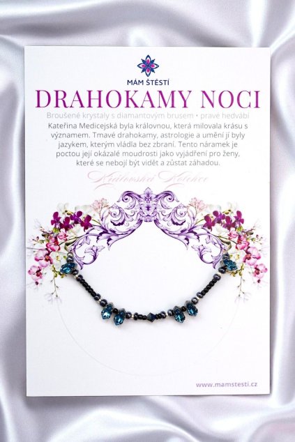 DRAHOKAMY-NOCI-Mám-štěstí-cz-8594198295208-Černá-Broušené-krystaly-s-diamantovým-brusem-pravé-hedvábí-štěstí-jak-mít-štěstí-znamení-horoskopu-Beran-Blíženci-Rak-Lev-Panna-Štír-Střelec-Kozoroh-Vodnář-Ryby-horoskop-náramky-z-minerálů-polodrahokamy-dárek-nevěsta-svatba-minerální-náramky-podla-znamení-léčivé-kameny-láska-ručně-vyráběné-český-výrobek-energie-zdravý-životní-styl-dárek-pro-učitelku-kamarádku-babičku-maminku-k-narozeninám-výročí-vánoční-dárek-boho-styl-stříbrná-Swarovski-amulet-pro-štěstí-talisman-peníze-zdraví-krása-fashion-módní-náramky-korálky-zvěrokruhy-partnerský-horoskop-horoskopy-andělíček-štěstí