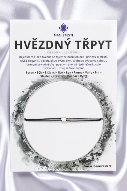 HVĚZDNÝ-TŘPYT-Mám-štěstí-cz-8594198294973-černá-Zirkon-925-střibro-štěstí-jak-mít-štěstí-znamení-horoskopu-Beran-Blíženci-Rak-Lev-Panna-Štír-Střelec-Kozoroh-Vodnář-Ryby-horoskop-náramky-z-minerálů-polodrahokamy-dárek-nevěsta-svatba-minerální-náramky-podla-znamení-léčivé-kameny-láska-ručně-vyráběné-český-výrobek-energie-zdravý-životní-styl-dárek-pro-učitelku-kamarádku-babičku-maminku-k-narozeninám-výročí-vánoční-dárek-boho-styl-stříbrná-amulet-pro-štěstí-talisman-peníze-zdraví-krása-fashion-módní-náramky-korálky-zvěrokruhy-partnerský-horoskop-horoskopy-andělíček-štěstí